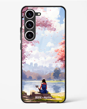 Tranquil Tales by the Stream [BREATHE] Glass Case Phone Cover (Samsung)