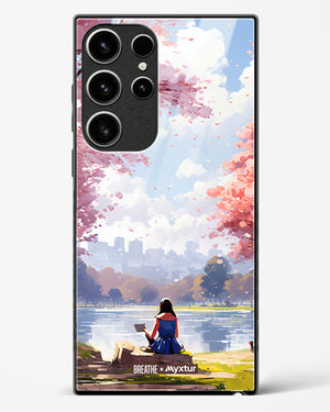 Tranquil Tales by the Stream [BREATHE] Glass Case Phone Cover (Samsung)