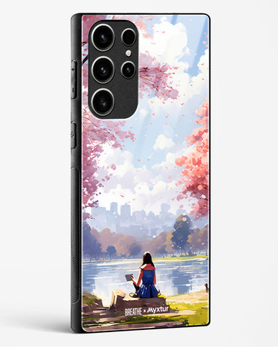 Tranquil Tales by the Stream [BREATHE] Glass Case Phone Cover (Samsung)