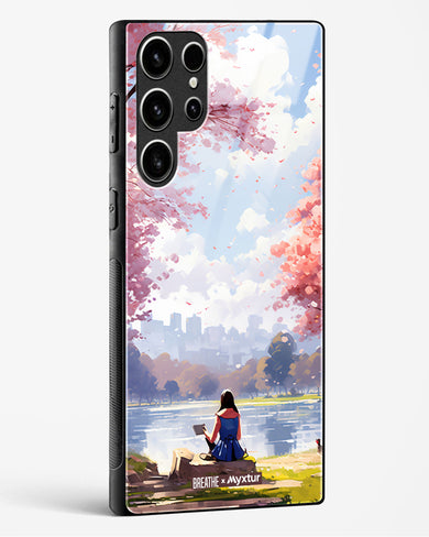 Tranquil Tales by the Stream [BREATHE] Glass Case Phone Cover (Samsung)