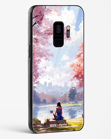 Tranquil Tales by the Stream [BREATHE] Glass Case Phone Cover (Samsung)