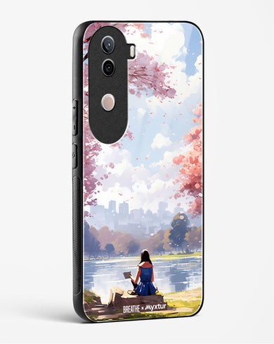Tranquil Tales by the Stream [BREATHE] Glass Case Phone Cover (Vivo)