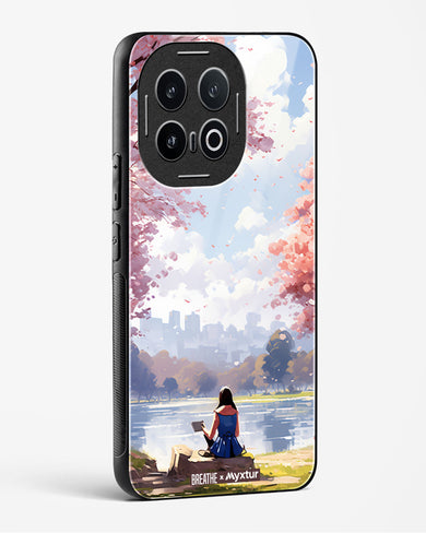 Tranquil Tales by the Stream [BREATHE] Glass Case Phone Cover (Vivo)