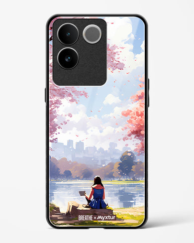 Tranquil Tales by the Stream [BREATHE] Glass Case Phone Cover-(Vivo)