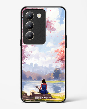 Tranquil Tales by the Stream [BREATHE] Glass Case Phone Cover (Vivo)