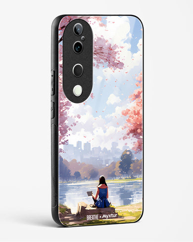 Tranquil Tales by the Stream [BREATHE] Glass Case Phone Cover (Vivo)