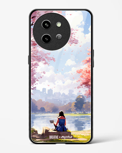 Tranquil Tales by the Stream [BREATHE] Glass Case Phone Cover (Vivo)