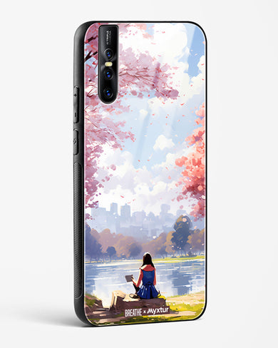 Tranquil Tales by the Stream [BREATHE] Glass Case Phone Cover-(Vivo)