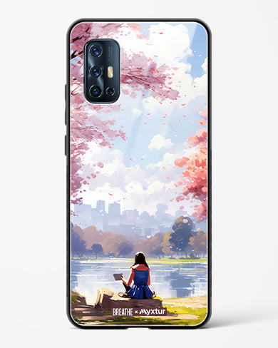 Tranquil Tales by the Stream [BREATHE] Glass Case Phone Cover-(Vivo)