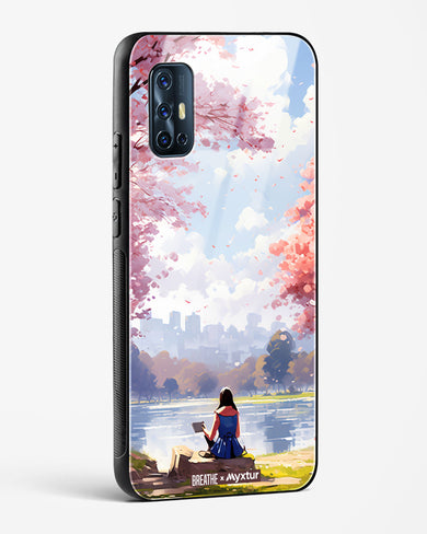 Tranquil Tales by the Stream [BREATHE] Glass Case Phone Cover-(Vivo)