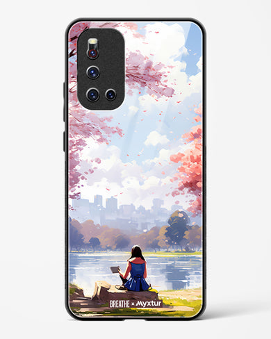 Tranquil Tales by the Stream [BREATHE] Glass Case Phone Cover-(Vivo)