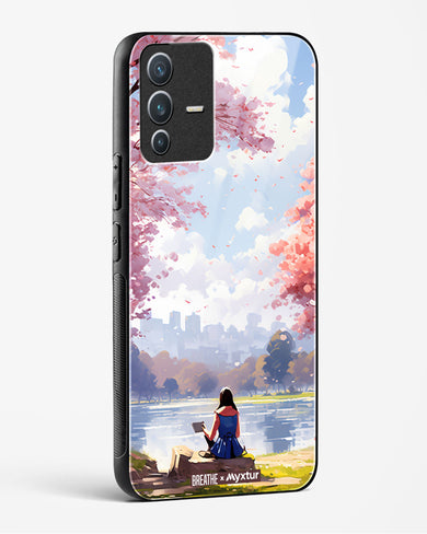 Tranquil Tales by the Stream [BREATHE] Glass Case Phone Cover-(Vivo)