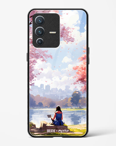 Tranquil Tales by the Stream [BREATHE] Glass Case Phone Cover-(Vivo)