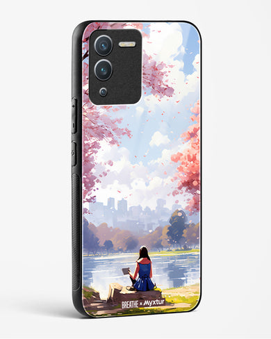 Tranquil Tales by the Stream [BREATHE] Glass Case Phone Cover (Vivo)