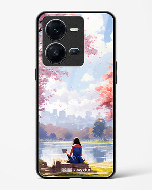 Tranquil Tales by the Stream [BREATHE] Glass Case Phone Cover (Vivo)