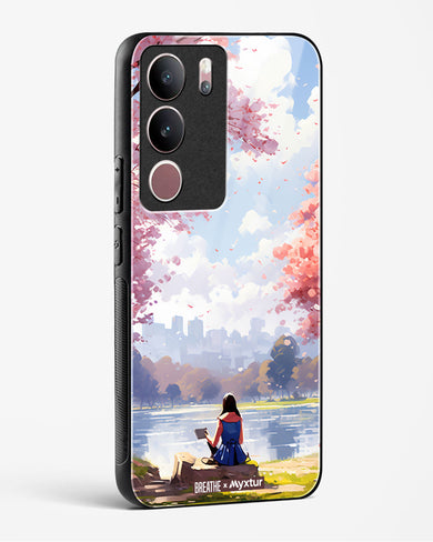 Tranquil Tales by the Stream [BREATHE] Glass Case Phone Cover (Vivo)