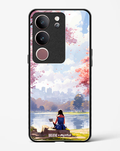 Tranquil Tales by the Stream [BREATHE] Glass Case Phone Cover-(Vivo)