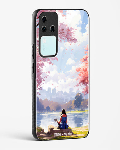 Tranquil Tales by the Stream [BREATHE] Glass Case Phone Cover (Vivo)