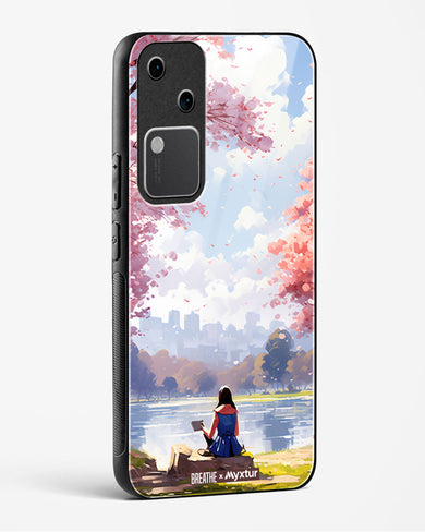 Tranquil Tales by the Stream [BREATHE] Glass Case Phone Cover (Vivo)