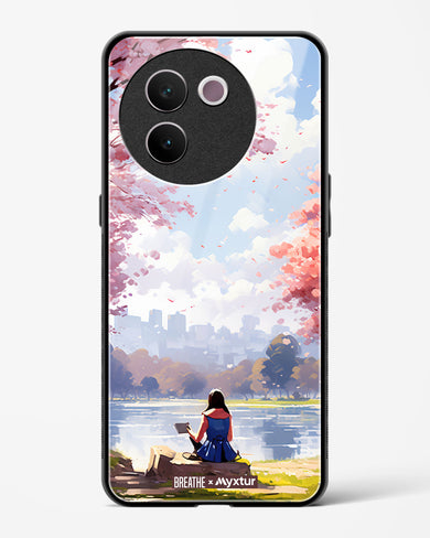 Tranquil Tales by the Stream [BREATHE] Glass Case Phone Cover (Vivo)