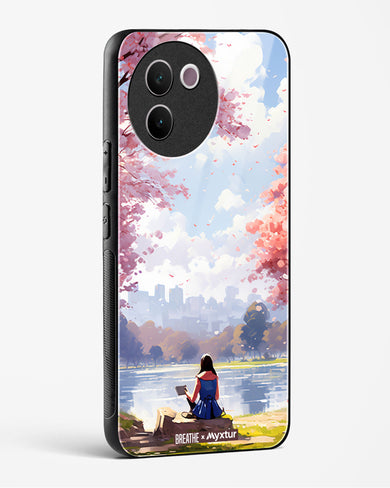 Tranquil Tales by the Stream [BREATHE] Glass Case Phone Cover (Vivo)