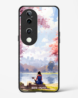 Tranquil Tales by the Stream [BREATHE] Glass Case Phone Cover (Vivo)