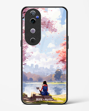 Tranquil Tales by the Stream [BREATHE] Glass Case Phone Cover (Vivo)