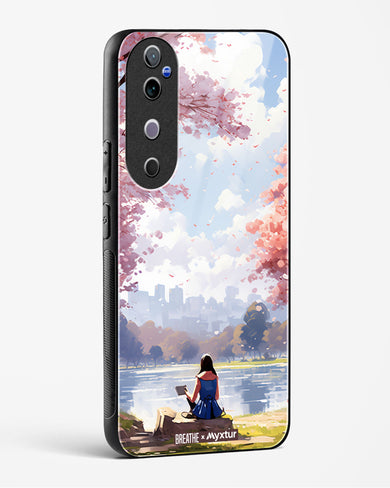 Tranquil Tales by the Stream [BREATHE] Glass Case Phone Cover (Vivo)