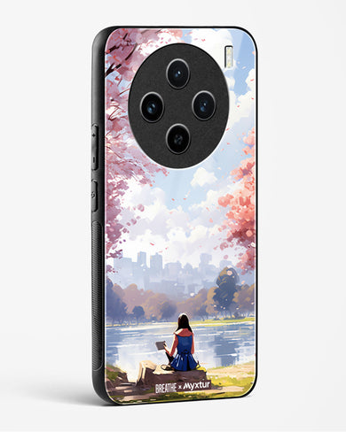 Tranquil Tales by the Stream [BREATHE] Glass Case Phone Cover (Vivo)