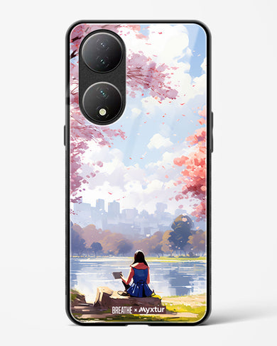 Tranquil Tales by the Stream [BREATHE] Glass Case Phone Cover-(Vivo)