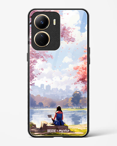 Tranquil Tales by the Stream [BREATHE] Glass Case Phone Cover (Vivo)