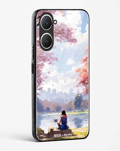 Tranquil Tales by the Stream [BREATHE] Glass Case Phone Cover (Vivo)