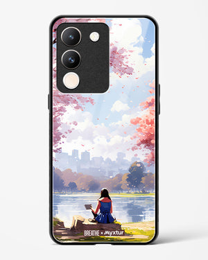Tranquil Tales by the Stream [BREATHE] Glass Case Phone Cover (Vivo)