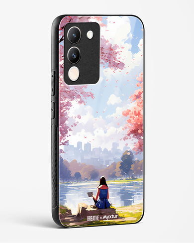 Tranquil Tales by the Stream [BREATHE] Glass Case Phone Cover (Vivo)