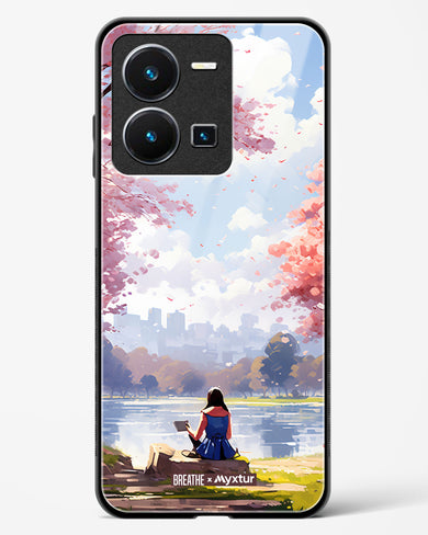 Tranquil Tales by the Stream [BREATHE] Glass Case Phone Cover-(Vivo)