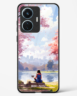 Tranquil Tales by the Stream [BREATHE] Glass Case Phone Cover (Vivo)