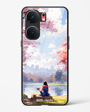 Tranquil Tales by the Stream [BREATHE] Glass Case Phone Cover (Vivo)