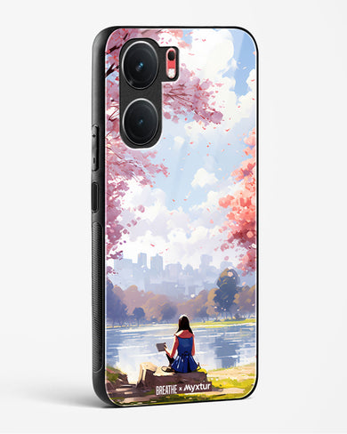 Tranquil Tales by the Stream [BREATHE] Glass Case Phone Cover (Vivo)