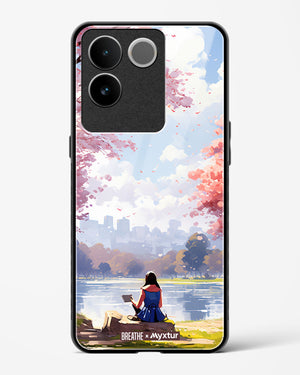 Tranquil Tales by the Stream [BREATHE] Glass Case Phone Cover (Vivo)