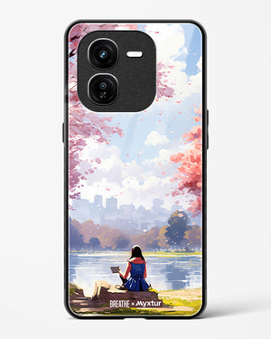 Tranquil Tales by the Stream [BREATHE] Glass Case Phone Cover (Vivo)