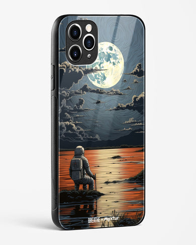 Lunar Reflections [BREATHE] Glass Case Phone Cover (Apple)