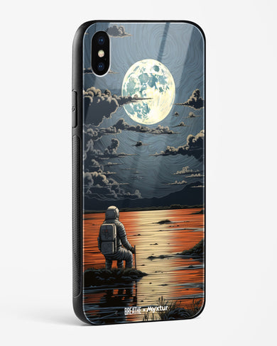 Lunar Reflections [BREATHE] Glass Case Phone Cover (Apple)