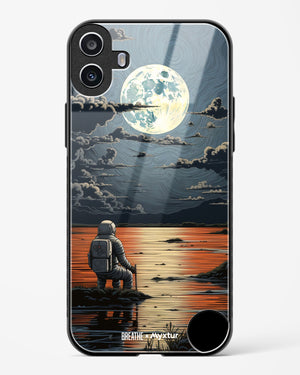 Lunar Reflections [BREATHE] Glass Case Phone Cover (Nothing)