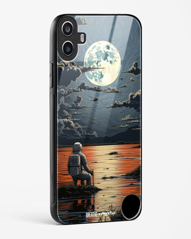 Lunar Reflections [BREATHE] Glass Case Phone Cover (Nothing)