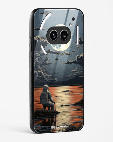 Lunar Reflections [BREATHE] Glass Case Phone Cover (Nothing)