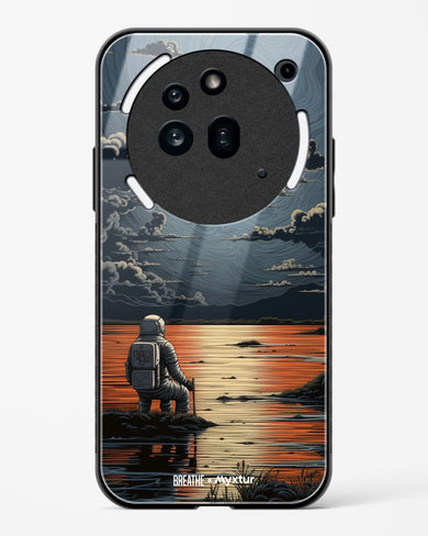 Lunar Reflections [BREATHE] Glass Case Phone Cover (Nothing)