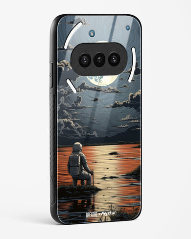 Lunar Reflections [BREATHE] Glass Case Phone Cover (Nothing)