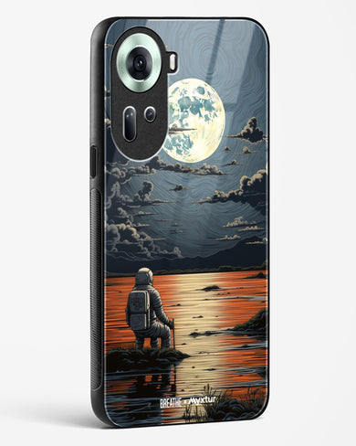 Lunar Reflections [BREATHE] Glass Case Phone Cover (Oppo)