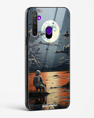 Lunar Reflections [BREATHE] Glass Case Phone Cover-(Realme)