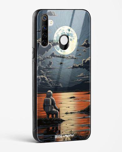 Lunar Reflections [BREATHE] Glass Case Phone Cover-(Realme)